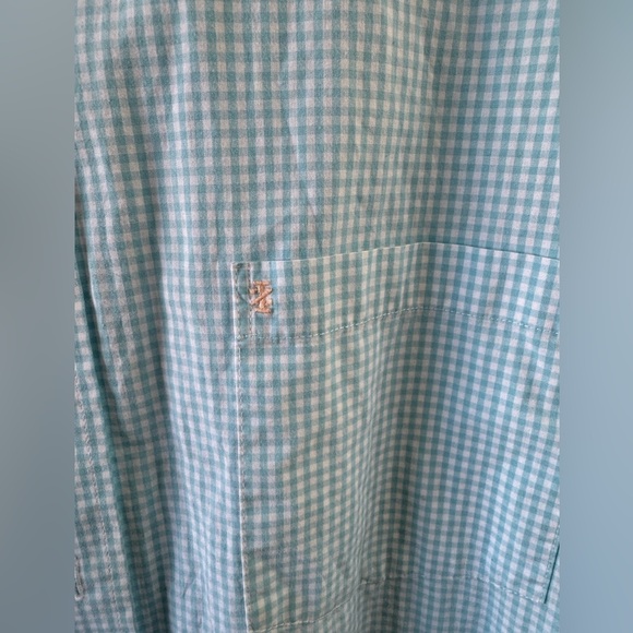 Izod - Mens - Big & Tall Light Blue Oxford Button Down 4XL - Picture 4 of 5